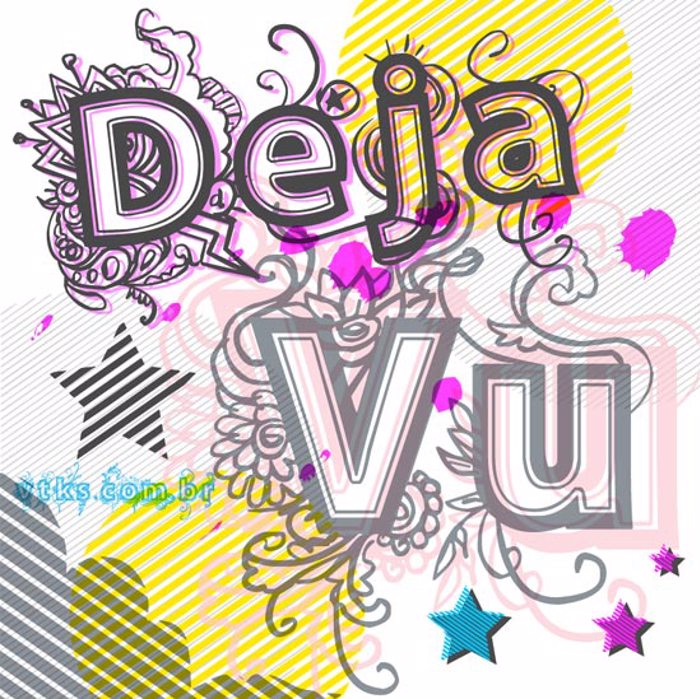 vtks Deja Vu Font poster