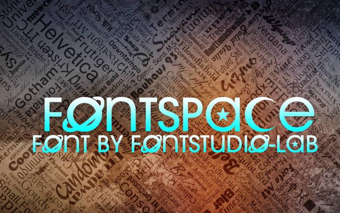 Fontspace Font poster