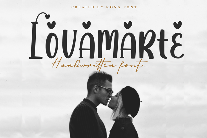 Lovamarte Font poster