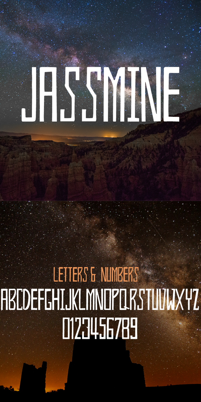 Jassmine Demo Font poster