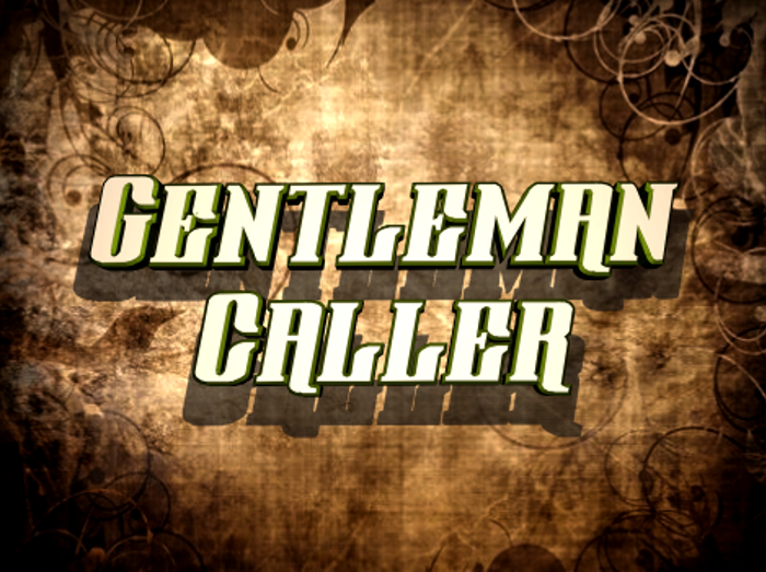 Gentleman Caller Font poster