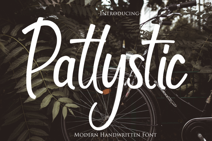 Patlystic Font poster