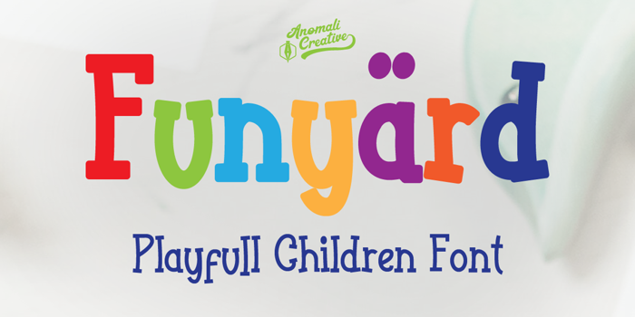 Funyard Font poster