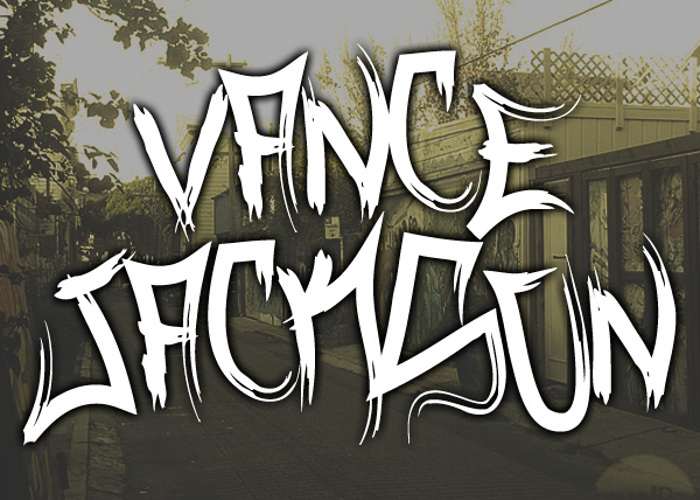 Vance Jackson Font poster