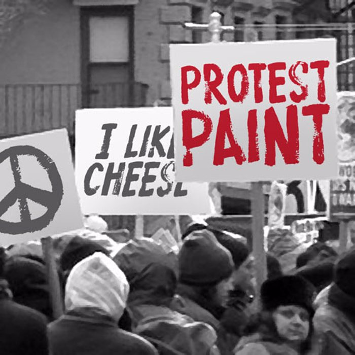 ProtestPaint BB poster