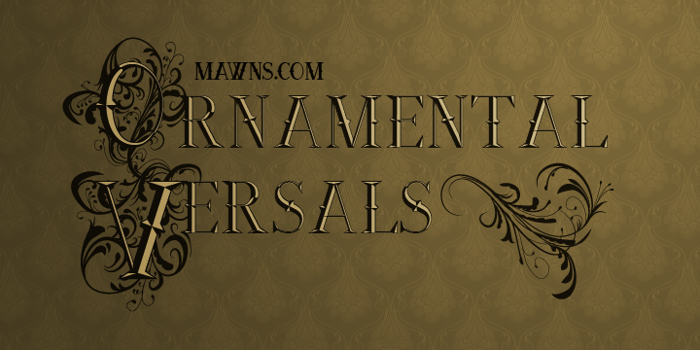 Ornamental Versals poster