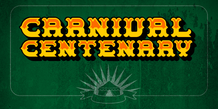 Carnival Centenary Font poster