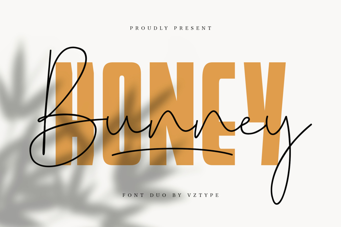 Honey Bunney Sans Font poster