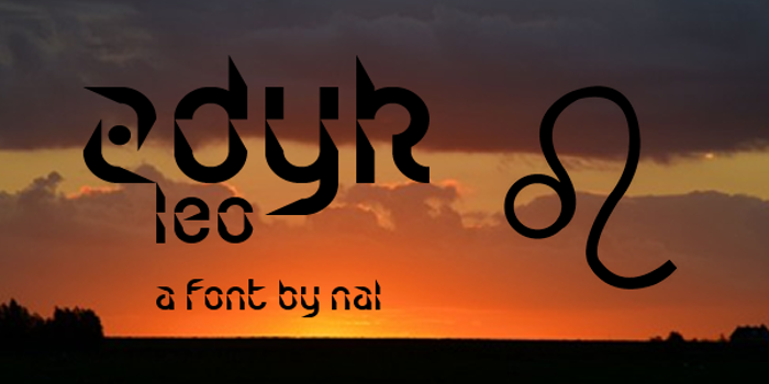 Zdyk Leo Font