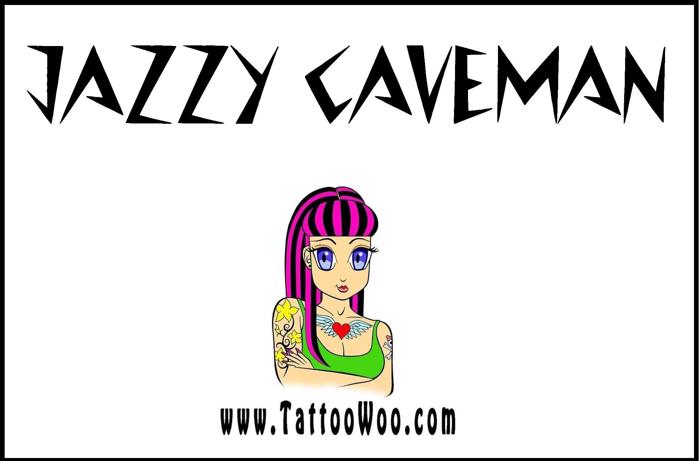 Jazzy Caveman Font poster