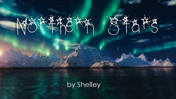 Northern Stars Font poster