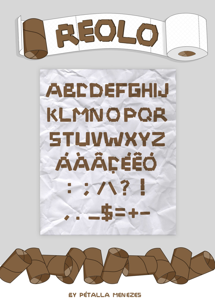 Reolo Font poster