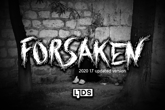 Forsaken Font poster