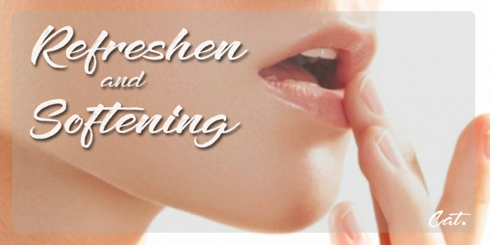Refreshen and Softening Font poster