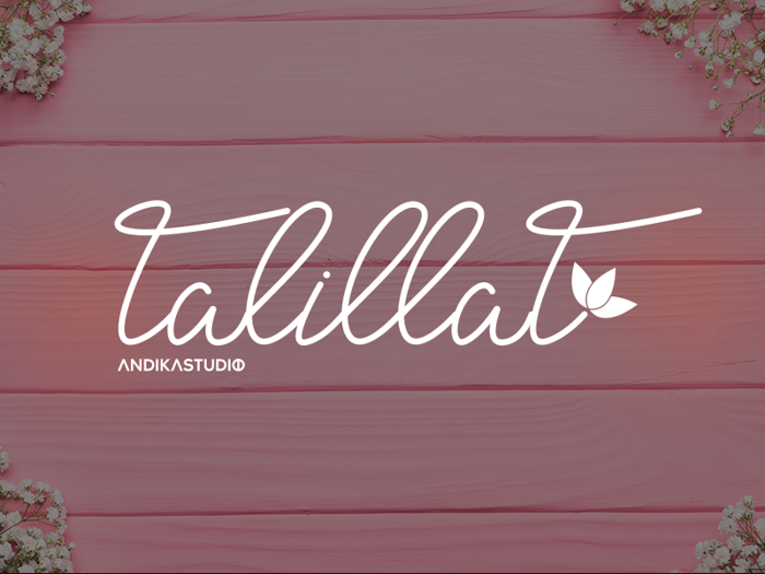 Terlelah Font poster