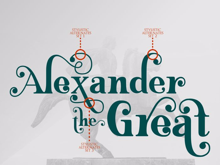 Makedonia Font poster
