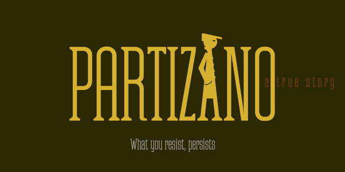 Partizano Font poster
