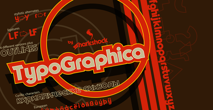 TypoGraphica Font poster