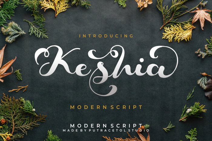 Keshia Font poster