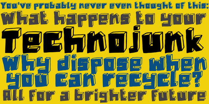 DK Technojunk poster