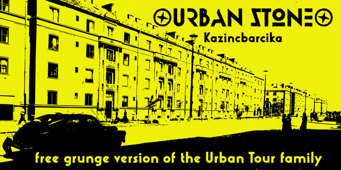 Urban Stone Font poster