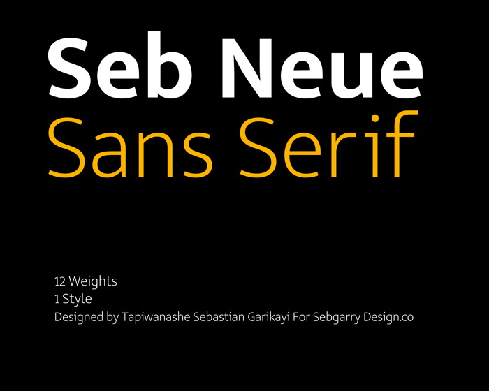 Seb Neue Font