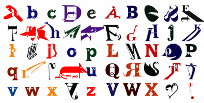 Zoography Font poster