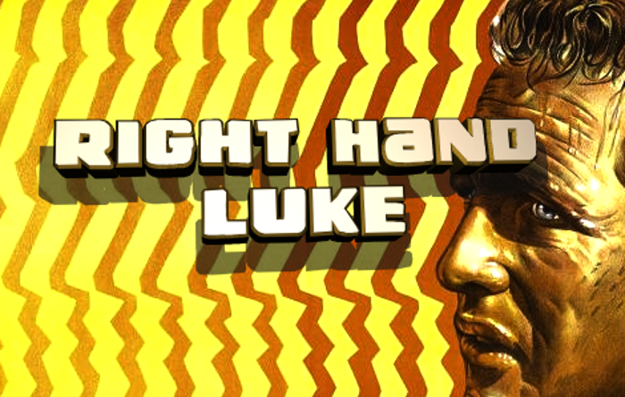 Right Hand Luke Font poster