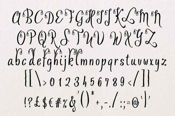 Ofaly Font poster