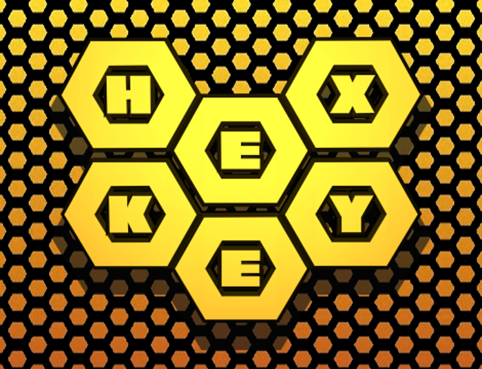 He Xk Ey Font poster