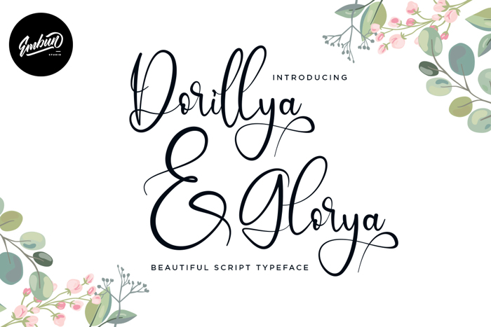 Dorillya Font poster