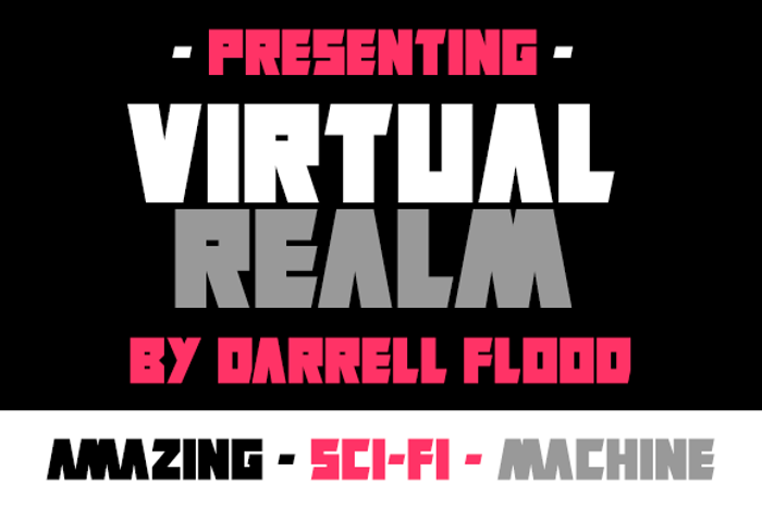 Virtual Realm Font