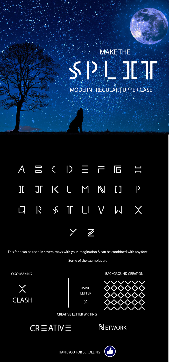 splitfont Font