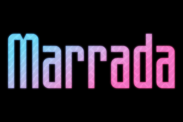 Marrada Font poster