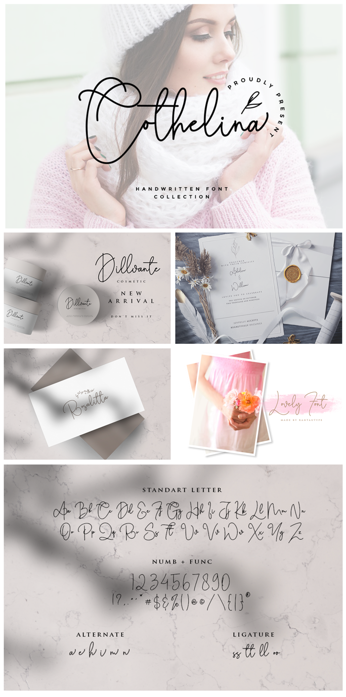Cothelina Font poster