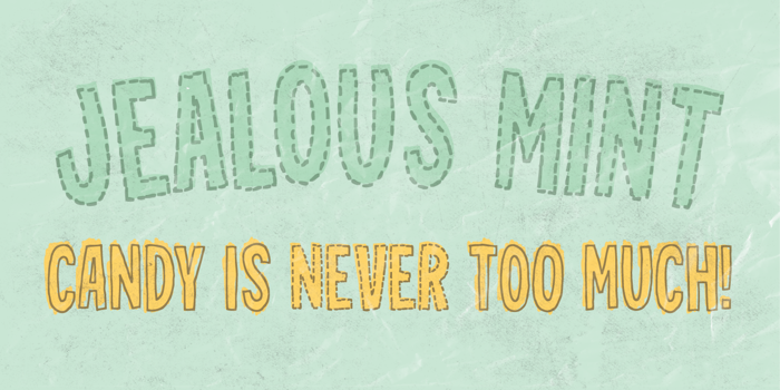 Jealous Mint DEMO Font poster
