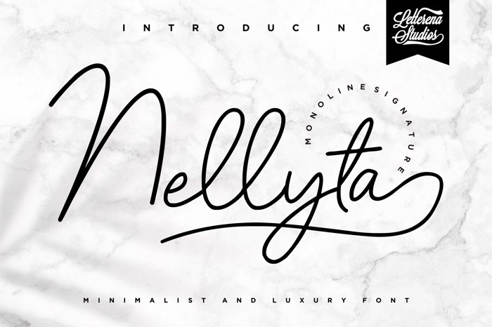Nellyta Font poster