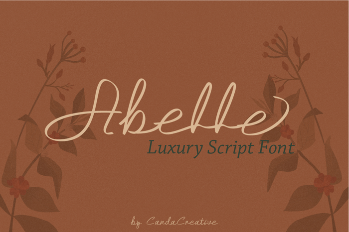 Abelle Font poster