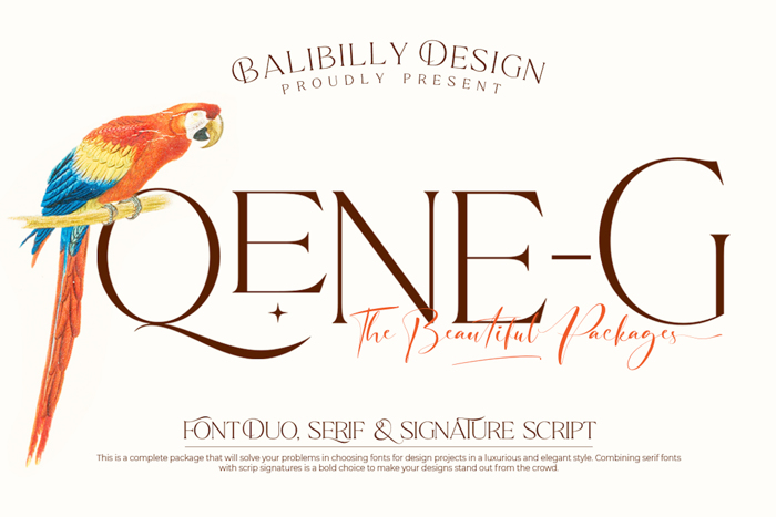 Qene-G Font