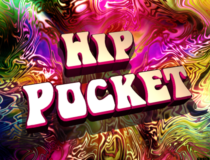 Hip Pocket Font poster