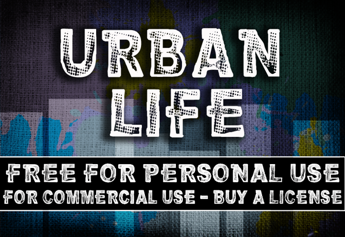 CF Urban Life Font