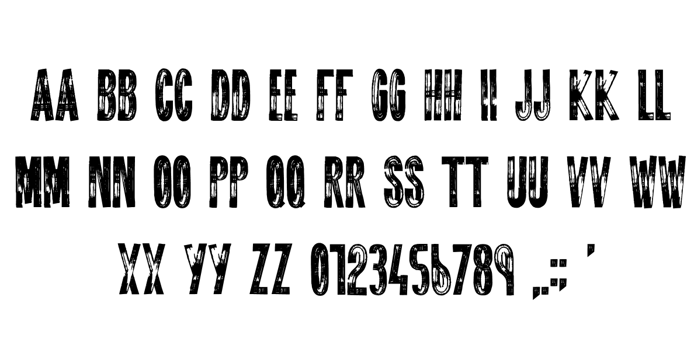DO NOT DISTURB Font poster