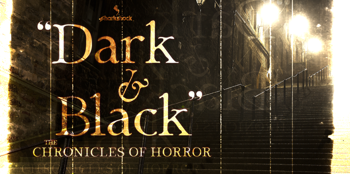 Dark & Black Font poster