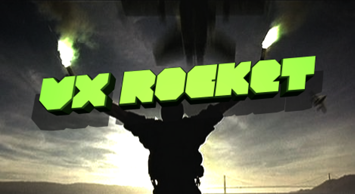 VX Rocket Font poster