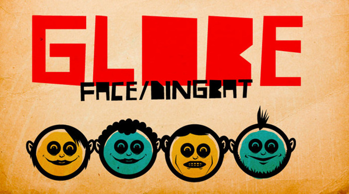 GLOBE FACE Font poster