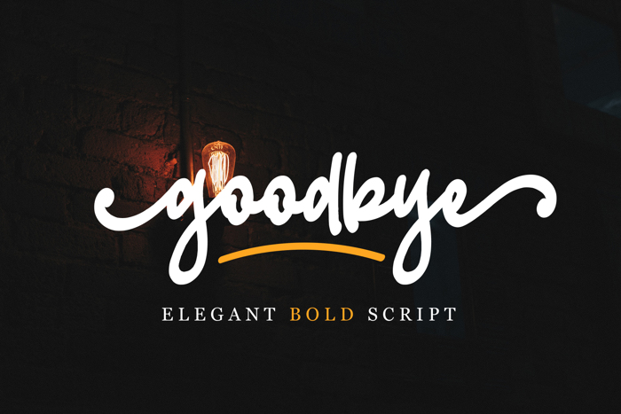 goodbye poster