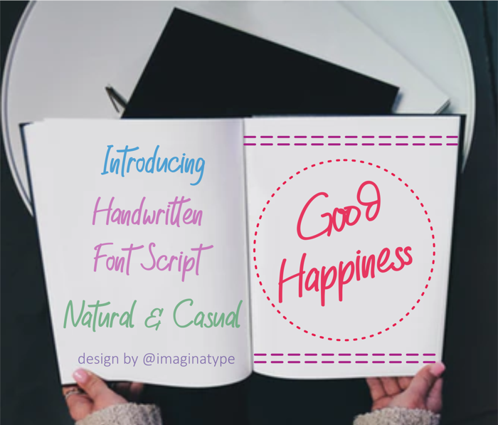 Good Happiness Font poster