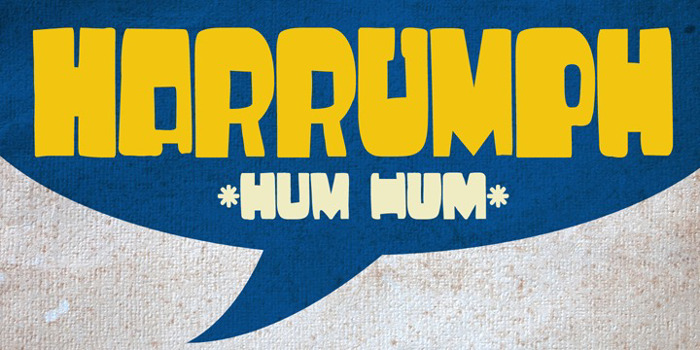 DK Harrumph Font