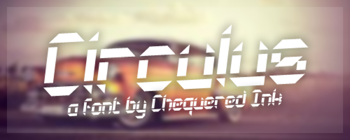 Circulus Font poster