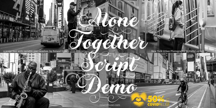 Alone Together Script Font